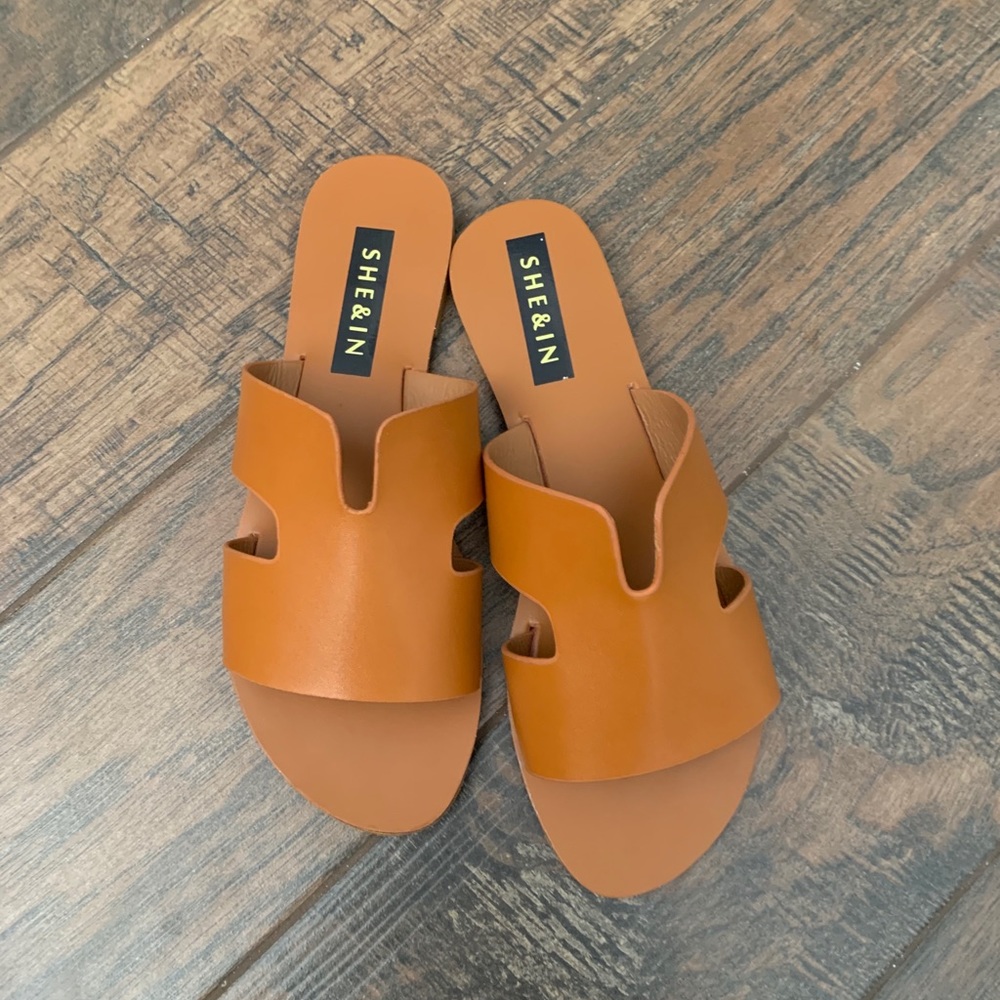 Brown sandals